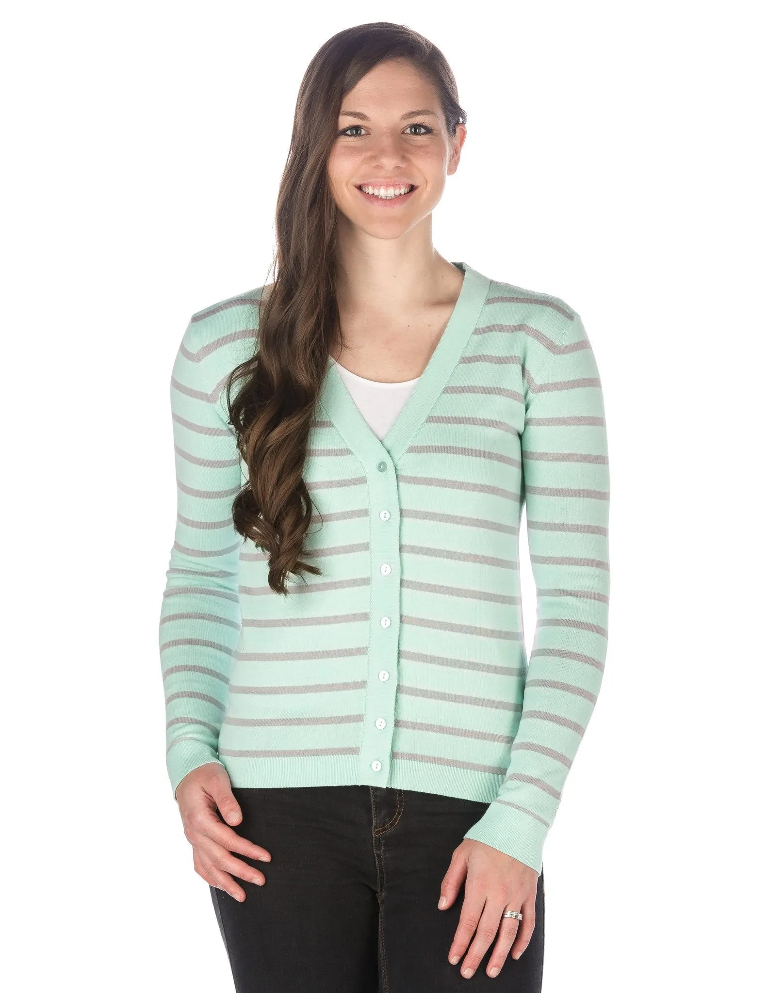 Women's 100% Cotton Cardigan Sweater