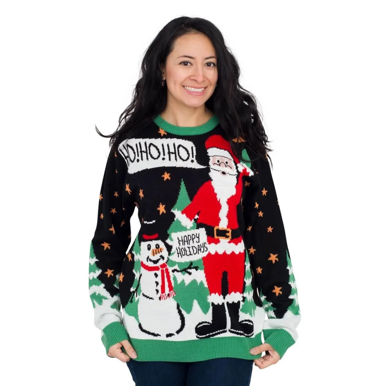 Women's Ho Ho Ho It's #!@%ING Merry Ugly Christmas Sweater